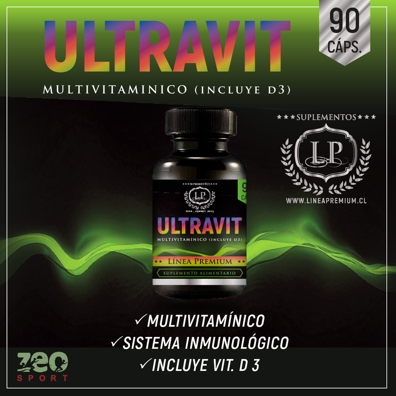 ULTRAVIT MULTIVITAMINICO 90 CAP-1