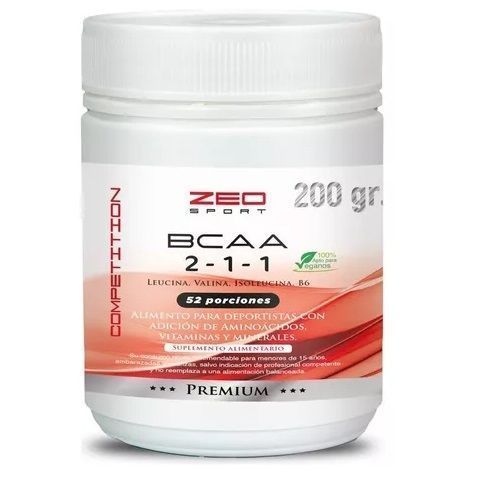 BCAA 2-1-1 + VITAMINA B6 200GR-0