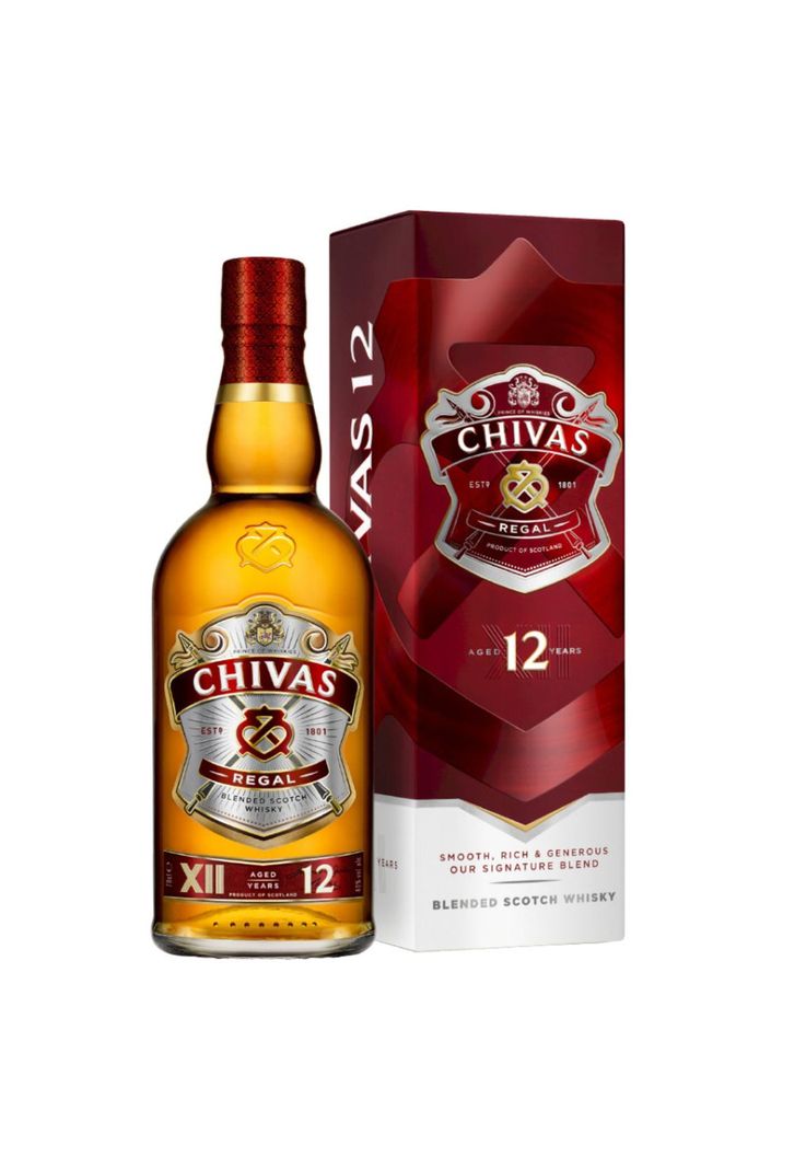 Whisky Chivas Regal Scotch 12 Años 750 ml, Scotch Whisky-0