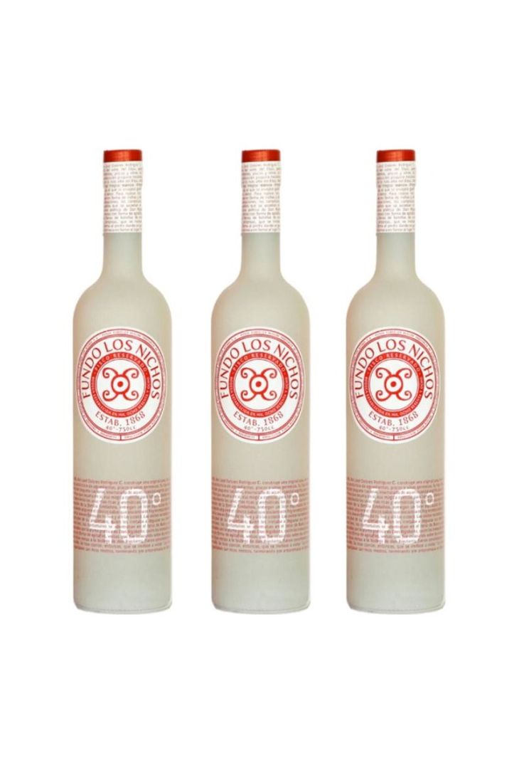 3 Pisco Fundo Los Nichos 40º-0