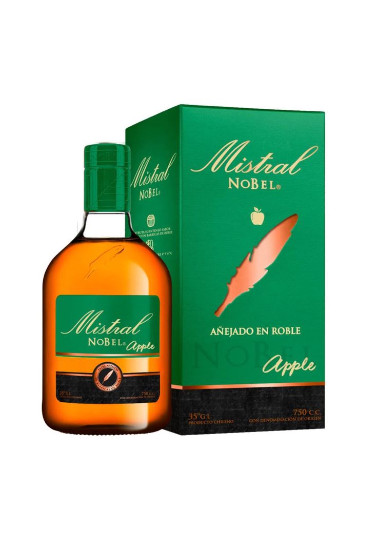 Pisco Mistral Nobel Apple, Elqui-0