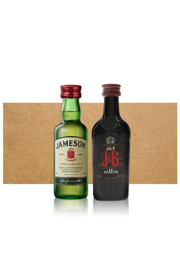 Mix Miniatura Jameson & JB Jet Dorado