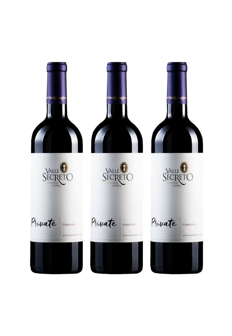3 Vinos Valle Secreto Private Carmenere-0