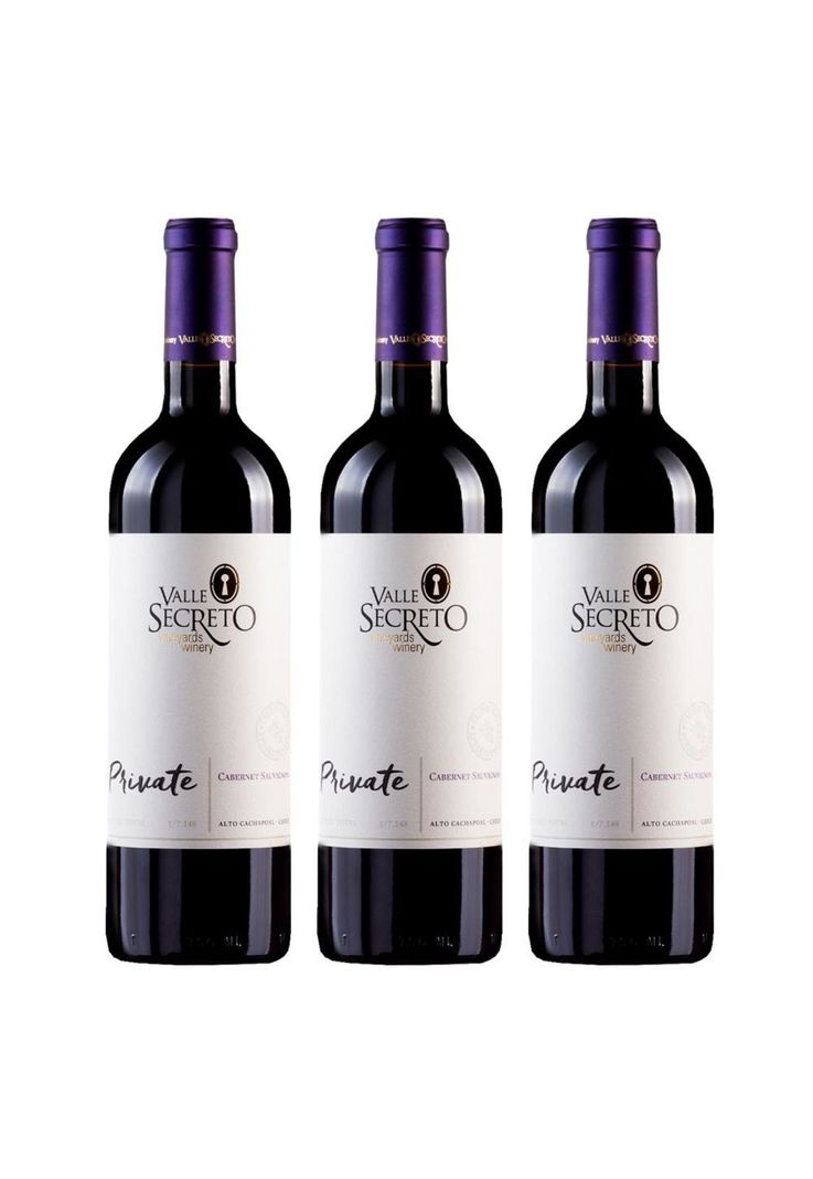 3 Vinos Valle Secreto Private Cabernet Sauvignon-0