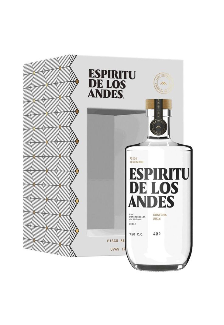 Pisco Espiritu De Los Andes Reservado -0