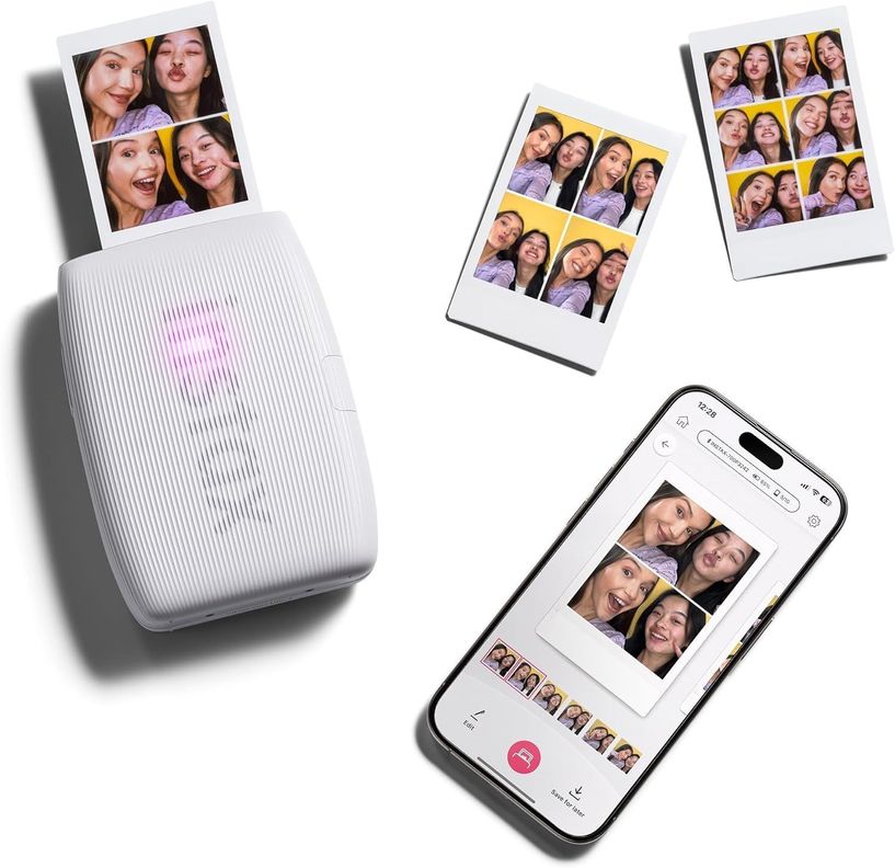 Impresora de Fotos Instantánea Fujifilm Instax Mini Link 3 Blanca + 20 Film-4