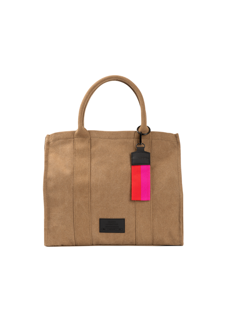 CARTERA TOTE VINTAGE CAMEL -0