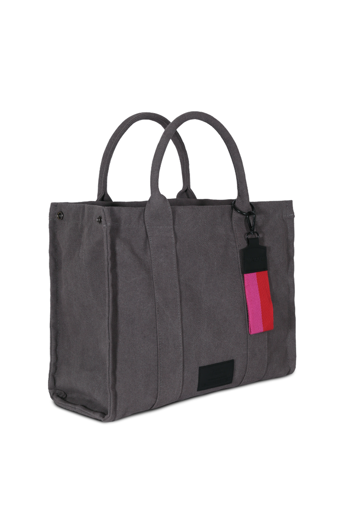 CARTERA TOTE VINTAGE GRIS -2