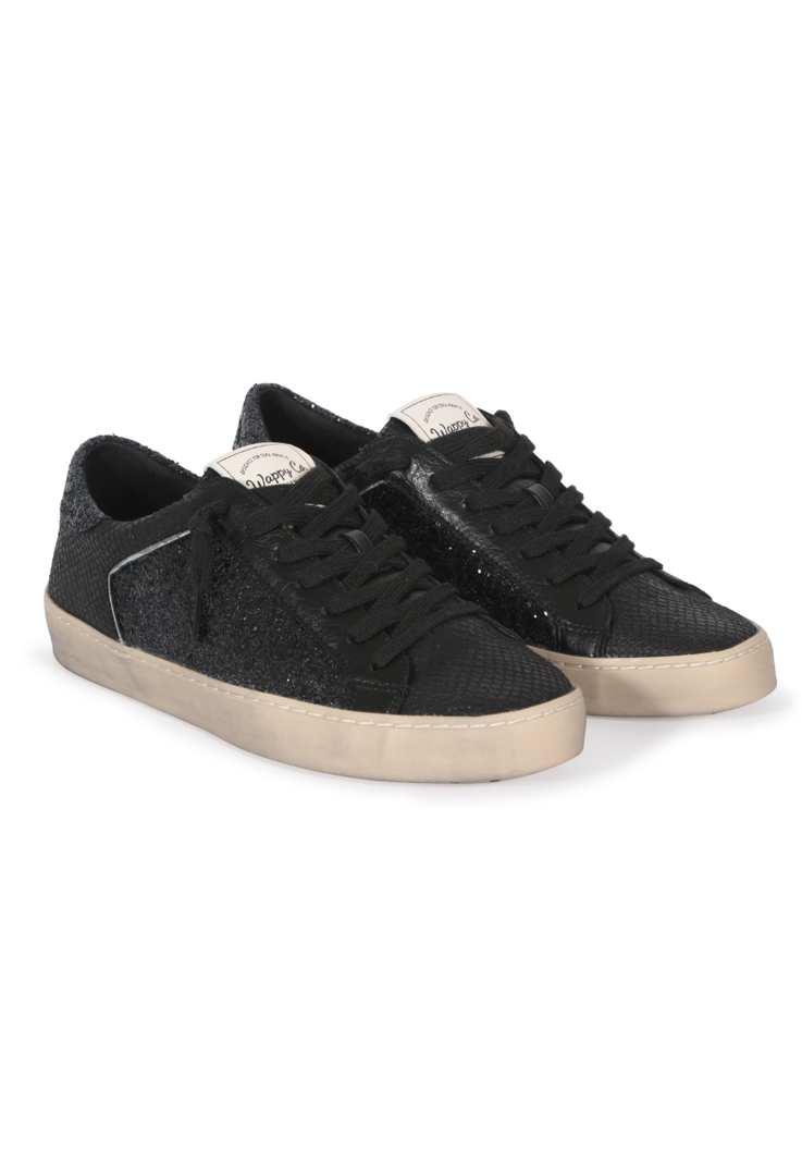 Zapatilla Urbana Mujer Bowie Shinny  Black -1