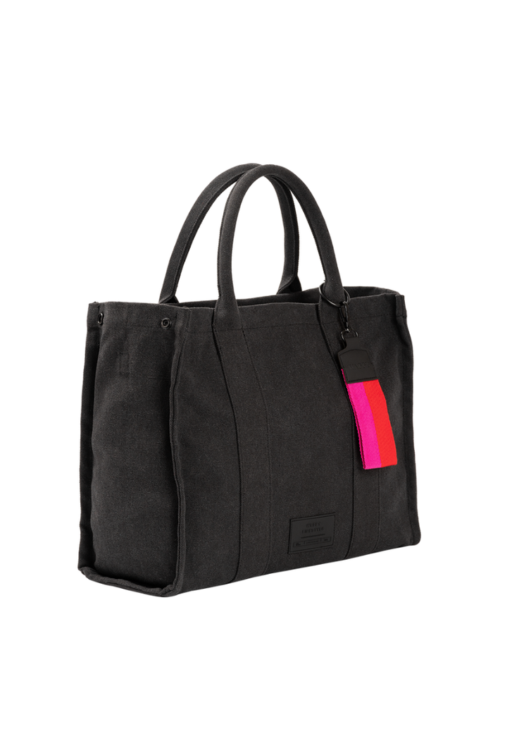 CARTERA TOTE VINTAGE BLACK -2
