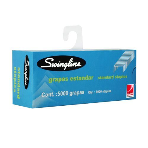 Corchetes/ Grapas 26/6 Contiene 5000 Unidades - Swingline-0