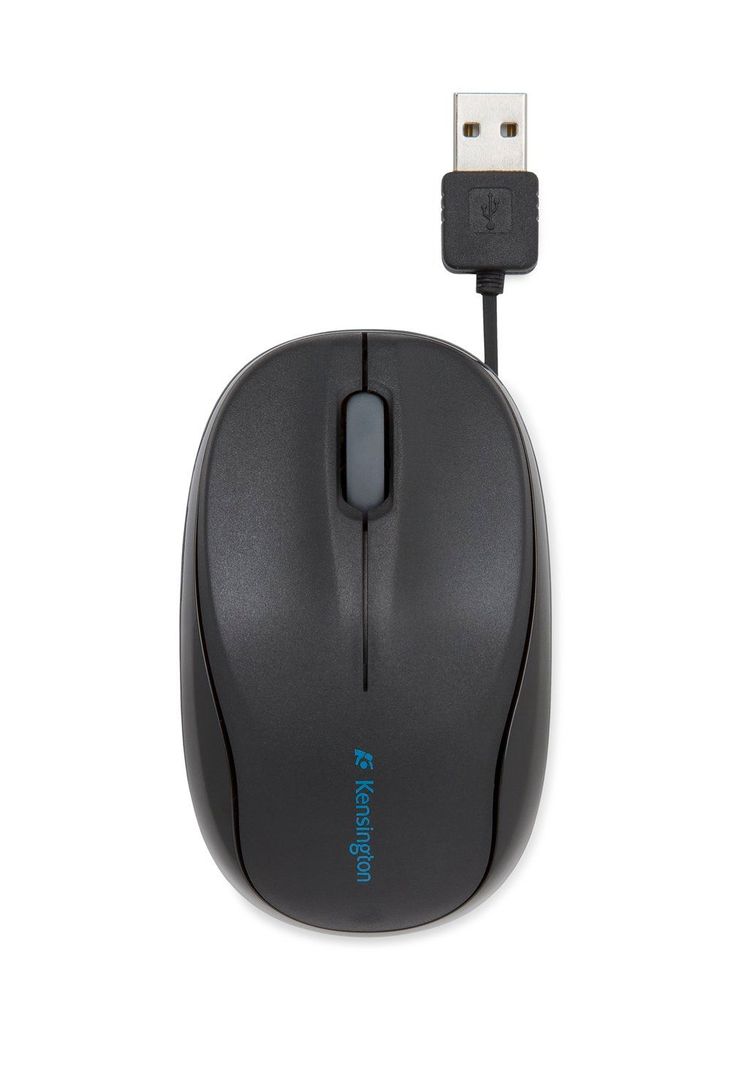 Mouse Pro Fit USB Retractil Kensington-2