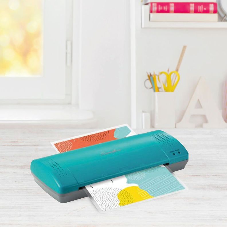 Plastificadora de Papel A4 Inspire Plus Turquesa Swingline-2