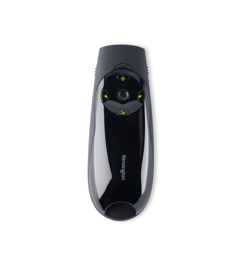 Presentador Inalambrico Kensington Expert Laser Verde Pro 2.4GHz Negro