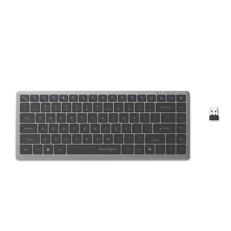 Teclado Compacto Recargable KB435 EQ Multidispositivo Negro