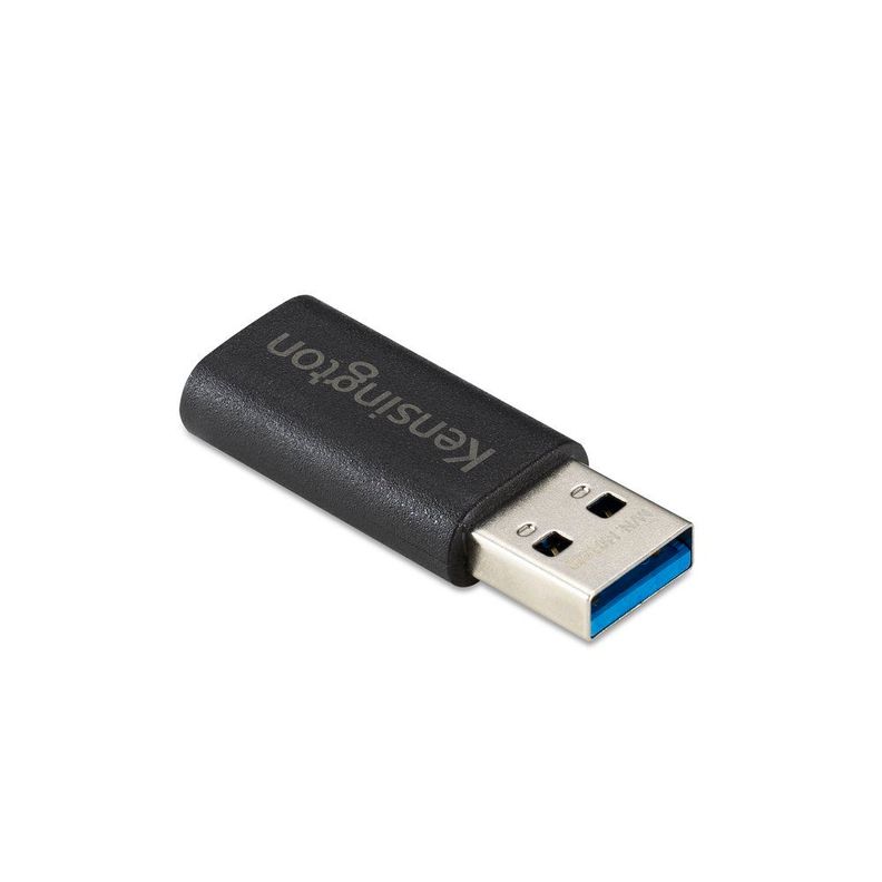 Adaptador USB-A a USB-C Kensington CA1020 Negro