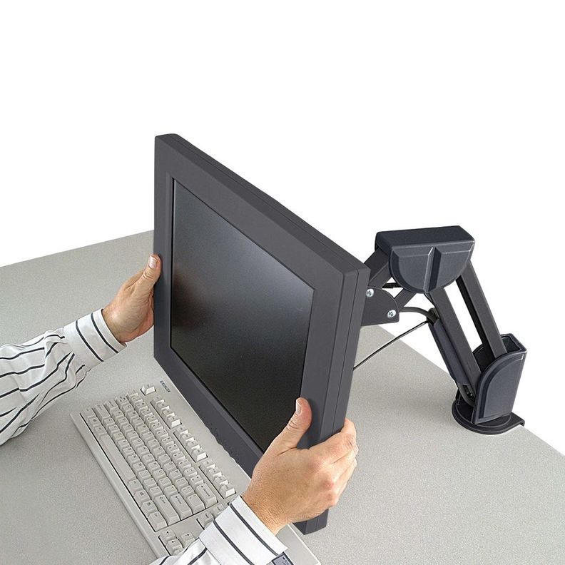 Brazo para Monitor Negro con giro de 90° Kensington-3