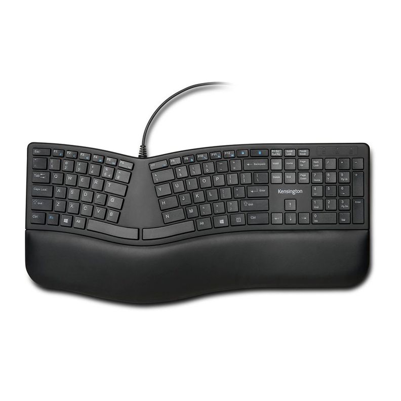 Teclado Pro Fit Ergonomico Alambrico Kensington-0