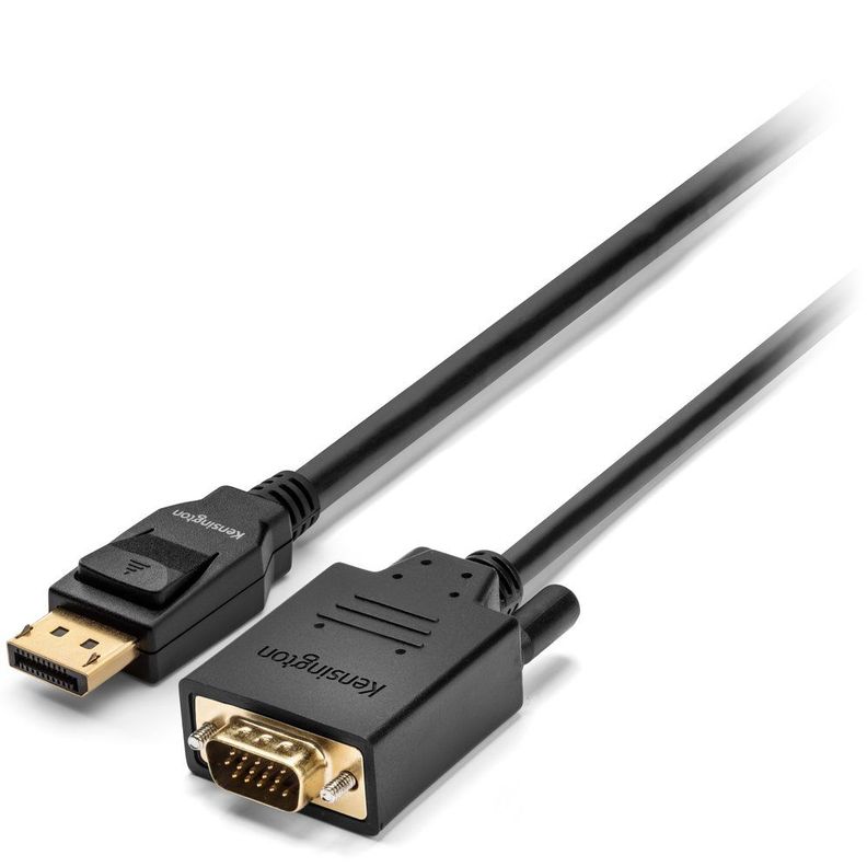 Cable DisplayPort a VGA Permite 1080p 1.8 Mts. - Kensington-0