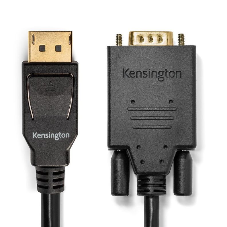 Cable DisplayPort a VGA Permite 1080p 1.8 Mts. - Kensington-1