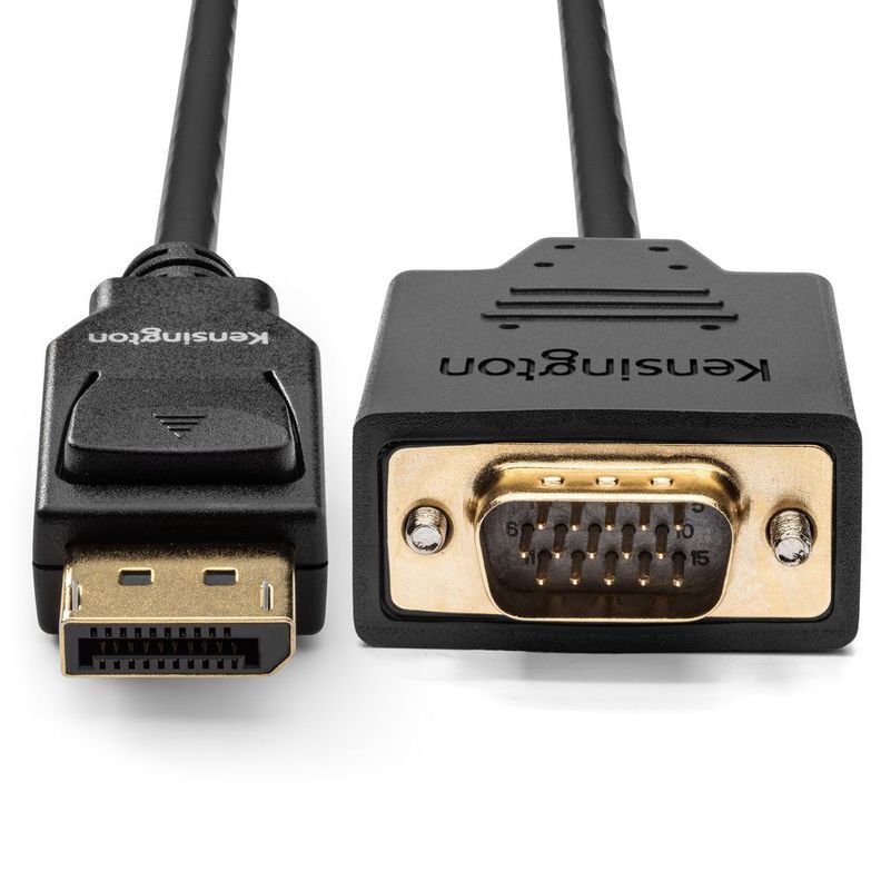 Cable DisplayPort a VGA Permite 1080p 1.8 Mts. - Kensington-3
