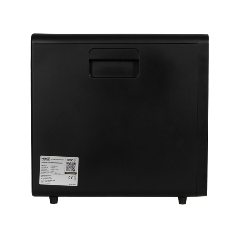 Estufa Eléctrica Con Wifi Calefactor Infrarrojo Hc-90 Heimat-4