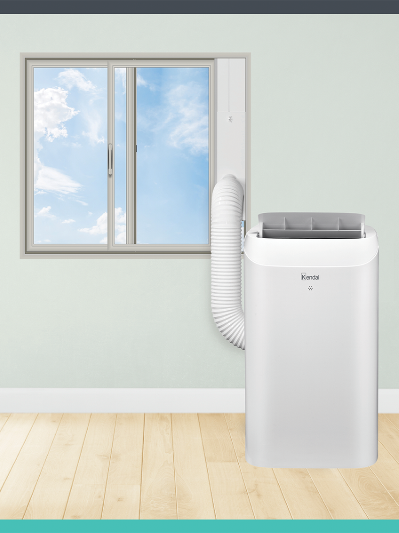 Aire Acondicionado Portátil 9000 BTU 4 en 1 Eco Plus Blanco-4