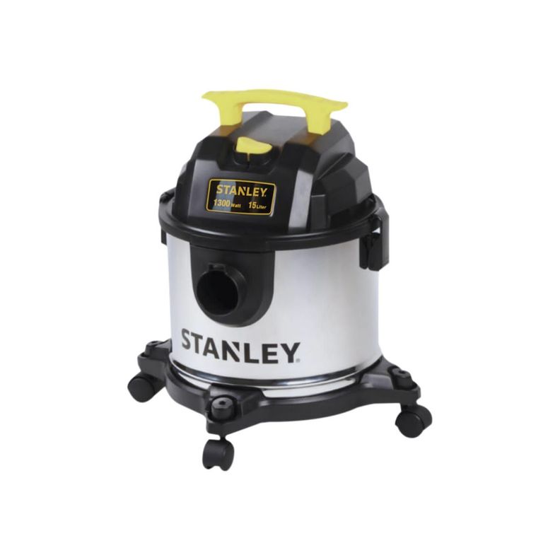 Aspiradora Stanley 1300watt 15l Sl19301-4b Polvo Y Agua-0