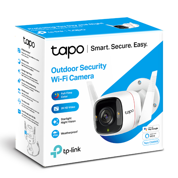 Cámara De Seguridad Tp-link Tapo C320ws Exterior-0