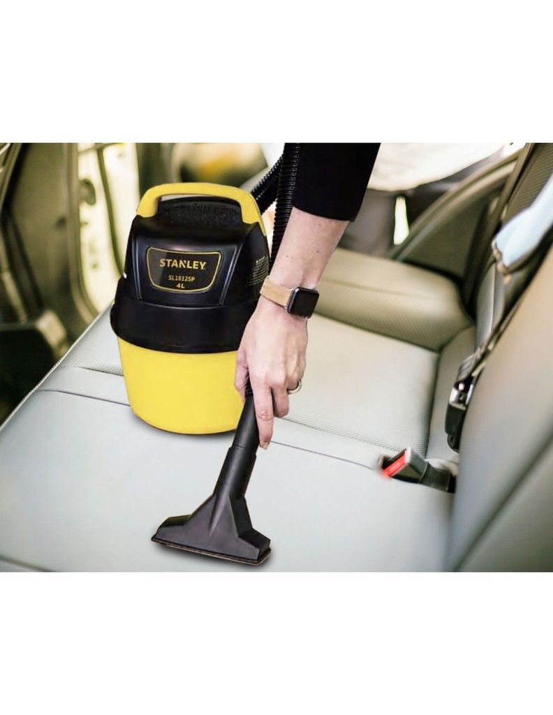 Aspiradora Portátil Stanley 12v Seco Y Mojado 3.8 Litros Automóviles -2
