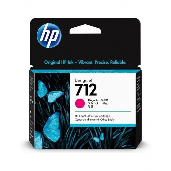 TINTA HP 712 29-ml Magenta Ink T250/T650/STUDIO 3ED68A