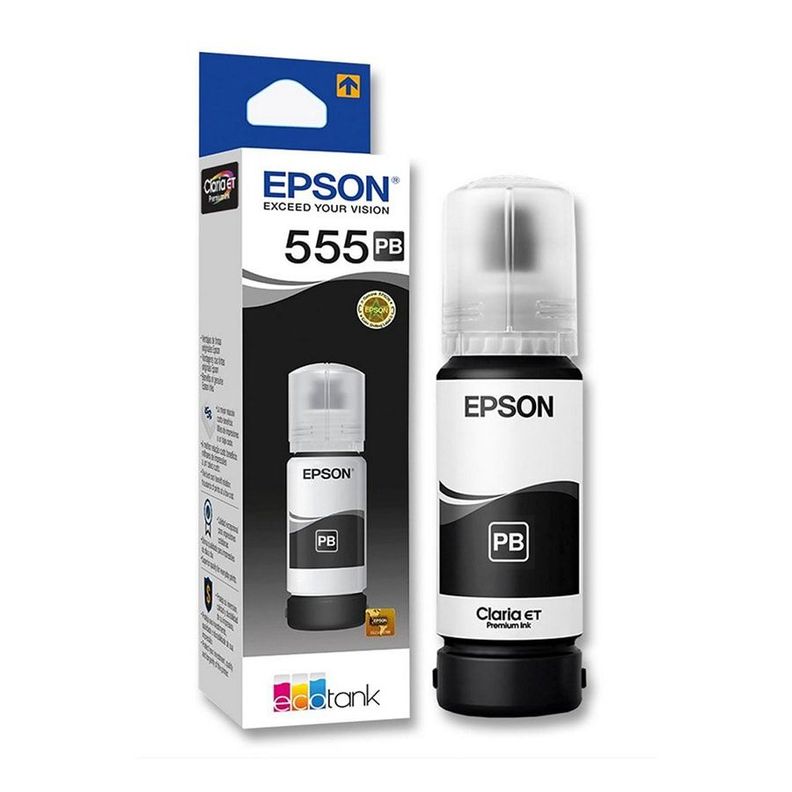 TINTA EPSON T555 NEGRO L8160-L8180 70ML-0