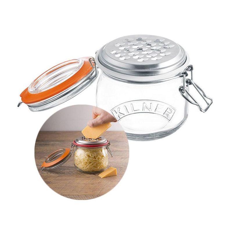 Set Frasco Con Rallador Kilner-1