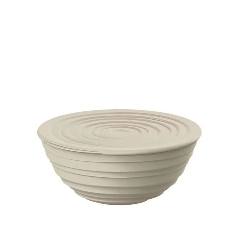 Bowl 'Tierra' con Tapa Arena 1 Lt Crema