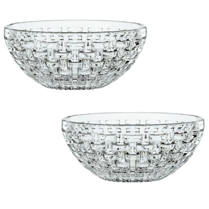 Set 2 Bowls Bossa Nova 18 Cms Transparente