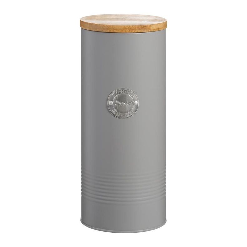 Contenedor pasta gris