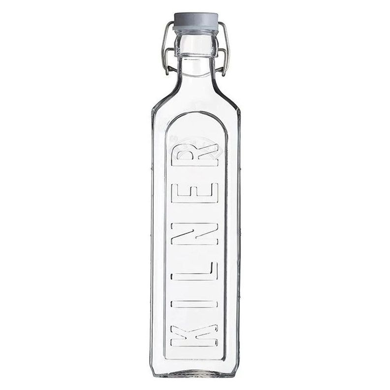 Botella Kilner Tapa Gris Cierre Clip 1Lt-0