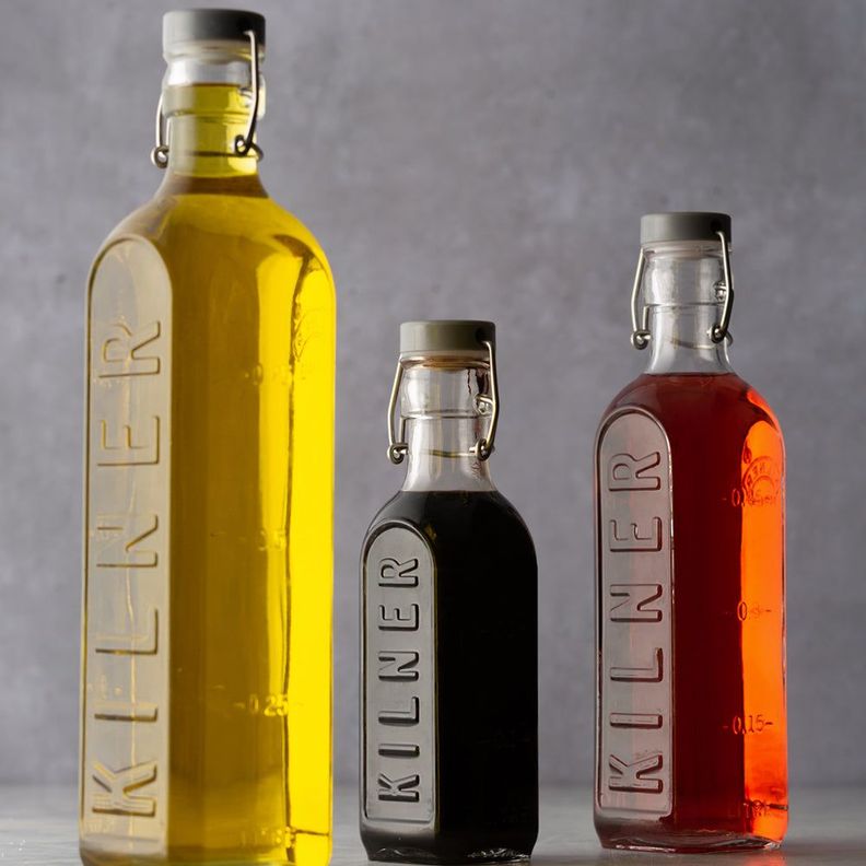Botella Kilner Tapa Gris Cierre Clip 1Lt-3