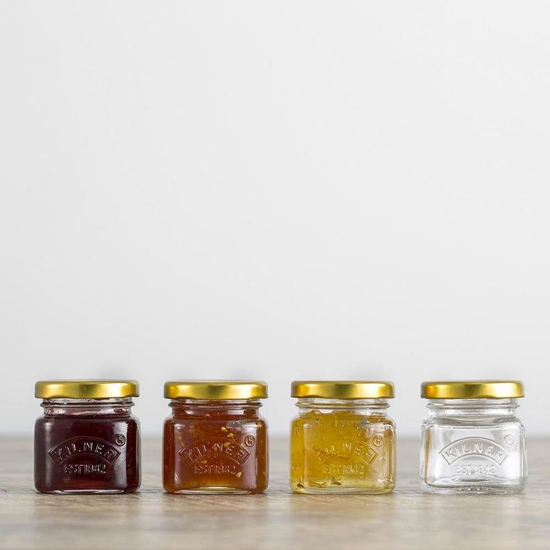 Set 4 Mini Frascos Kilner 55ml-0