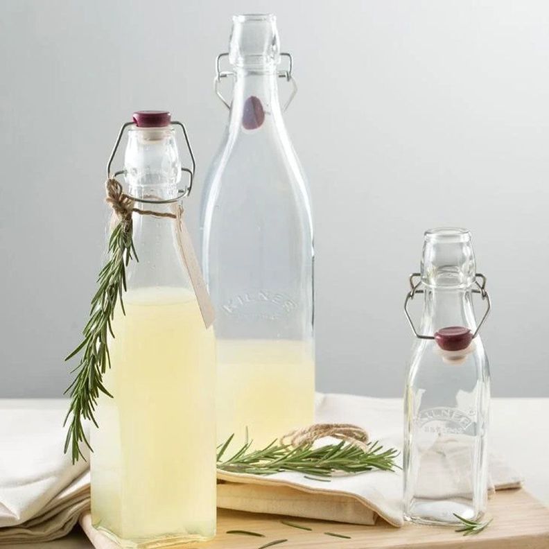 Botella Kilner Tapa Roja Cierre Clip 0.55Lt-2