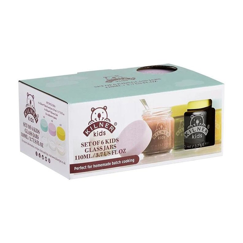 Set 6 Frascos Kilner Bebé 110ml-2