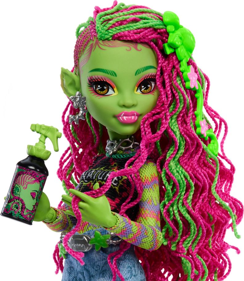 Muñeca Venus McFlytrap de Monster High con mascota Plant Monster-2