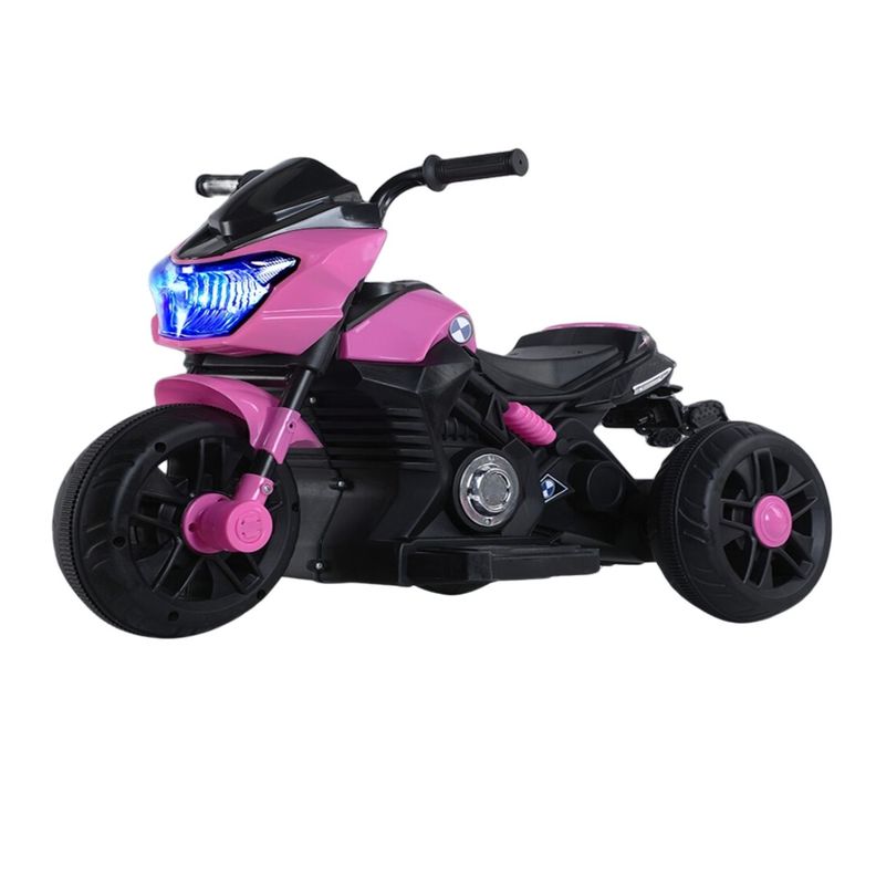 Moto Batería Eléctrico Infantil Hunt Rosa Juguete