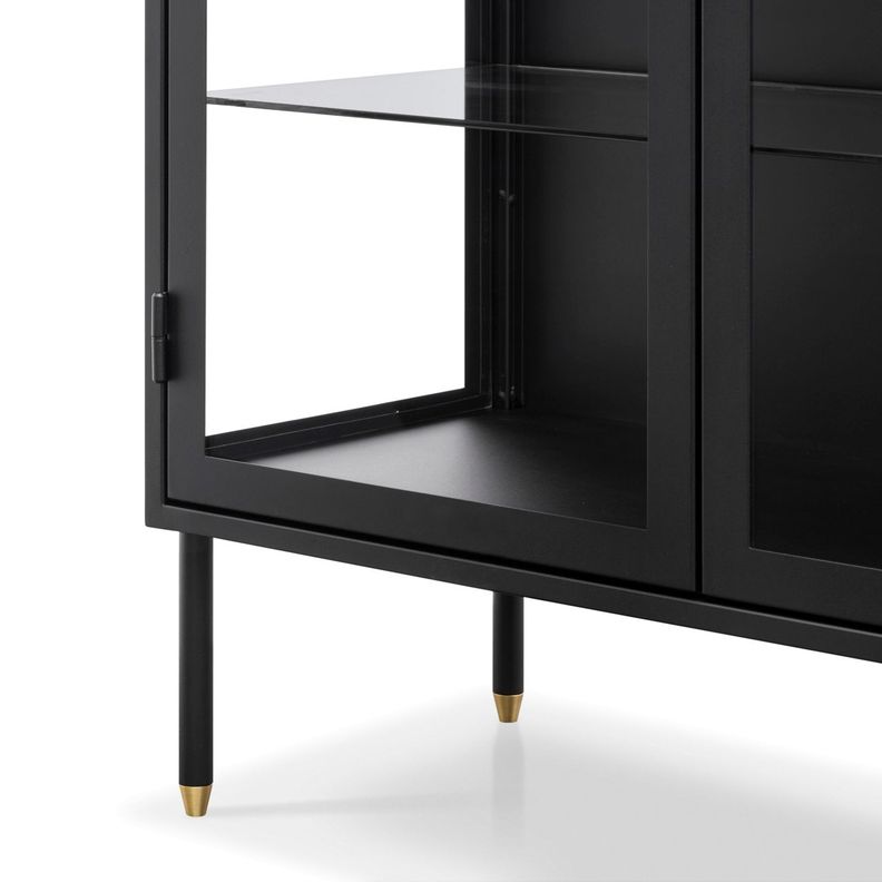 Vitrina Dawn Baja Vidrio Negro-6