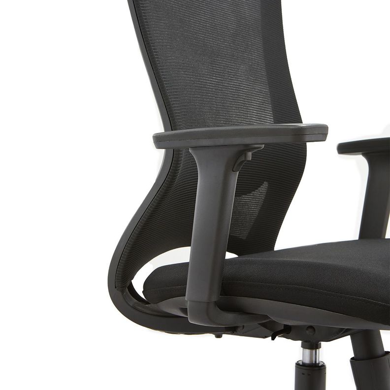 Silla de Oficina Harvard Negra-4