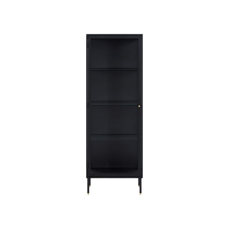 Vitrina Dawn Alta Single Vidrio Negro-0