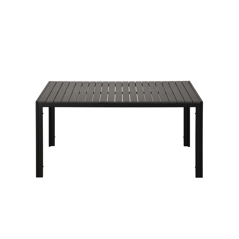 Mesa Exterior Happy Negra 150cm-0