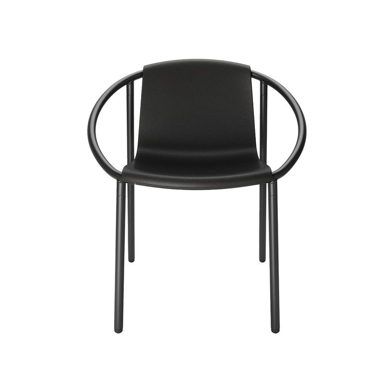 Silla Ring Metal Negro Mate-1