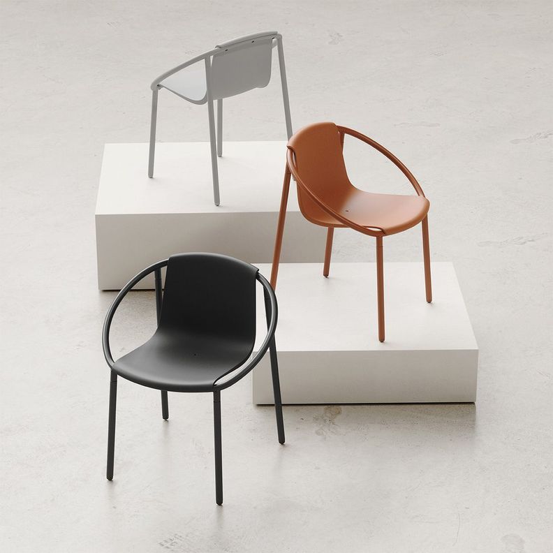 Silla Ring Metal Negro Mate-5