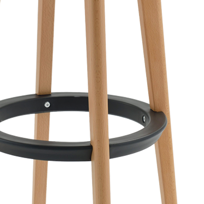 Taburete Moonlight Alto Natural Negro-3